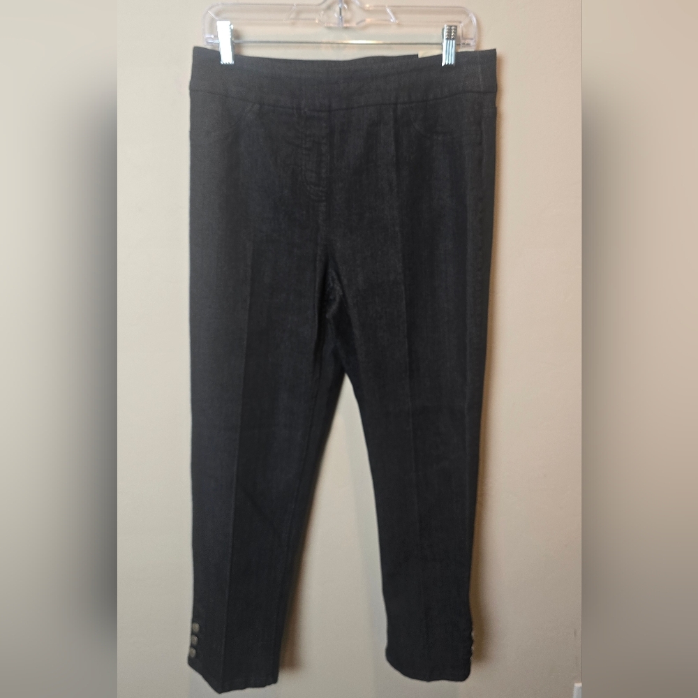 Soft Surroundings Super Stretch Black cropped Pants
